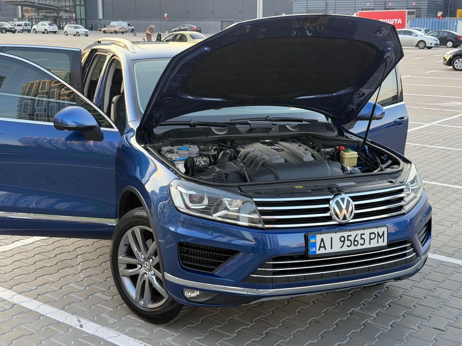 Volkswagen Touareg 3.0TDI 2015 ПНЕВМО БЕЗ ПІДКРАСІВ!