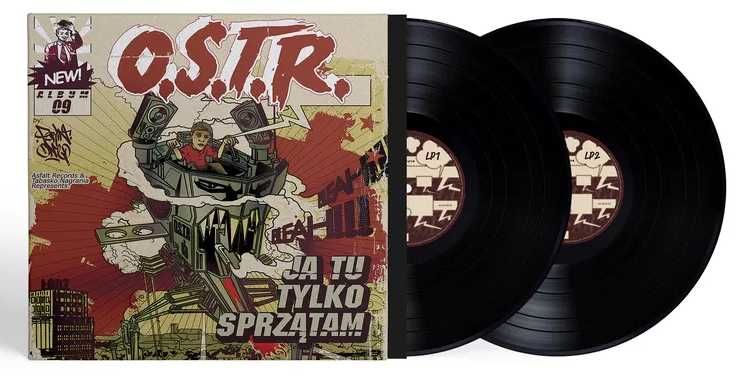 O.S.T.R - Ja tu tylko sprzątam 2LP winyl (nowy) LTD 1/750 limit black