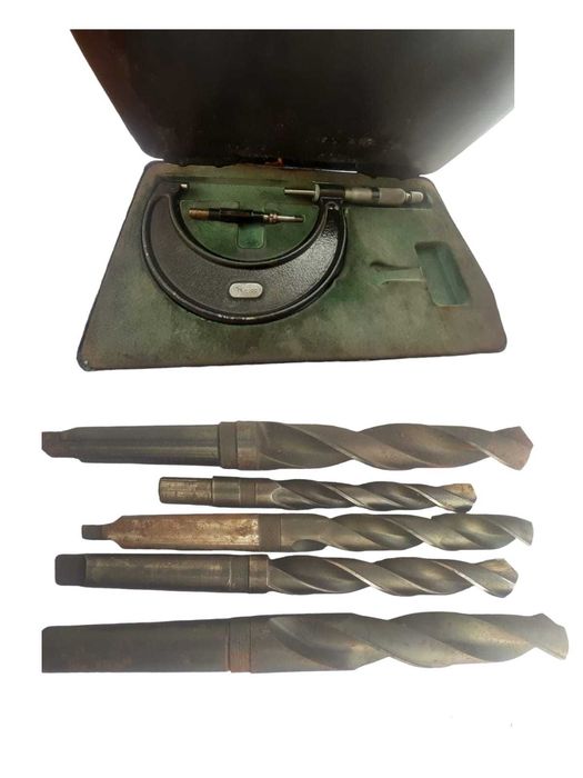 Instrumentos de precisão, ferramentas variadas.