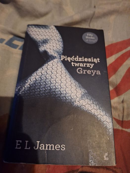 Książka Pięćdziesiąt twarzy Greya