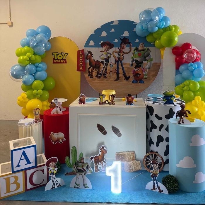 Decoração e pegue e monte