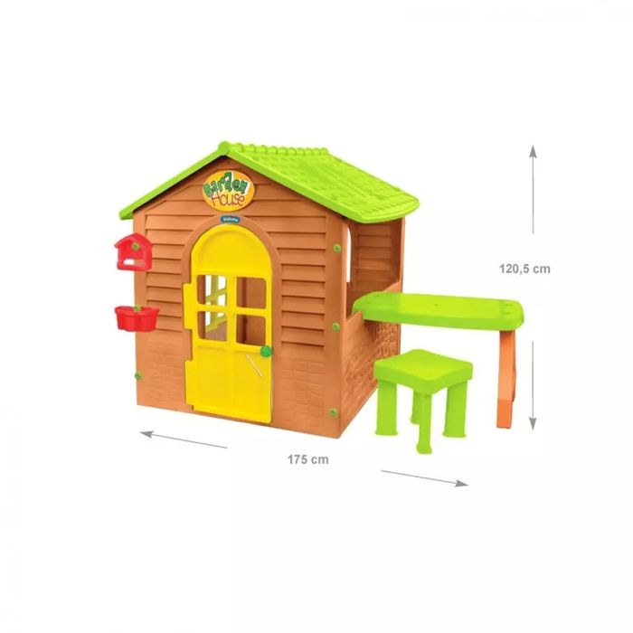 Domek ogrodowy/balkonowy ze stolikiem