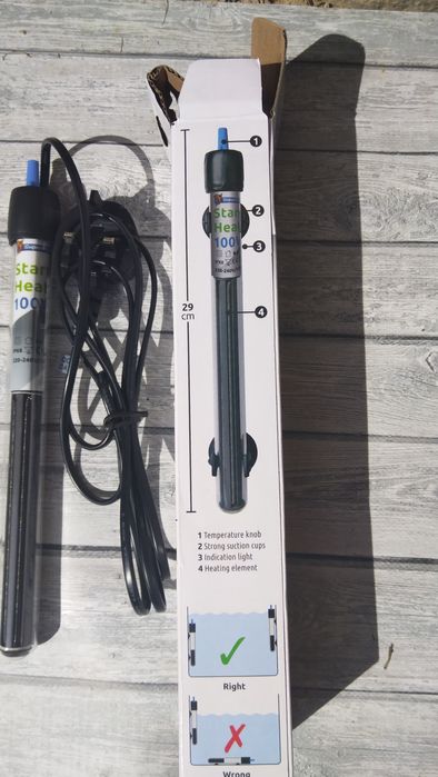 Superfish start 100w аквариумный обогреватель для тропических аквариум