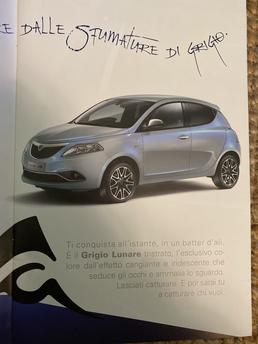 Catálogo Lancia Ypsilon Mya