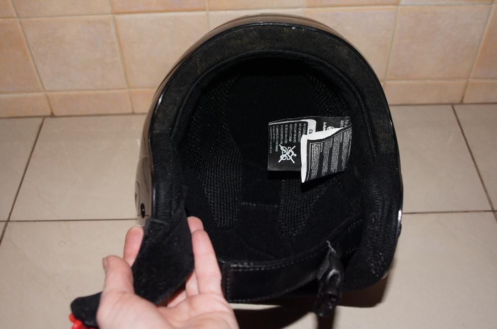 Kask LANGE Team Black roz. 54 cm, jak Nowy