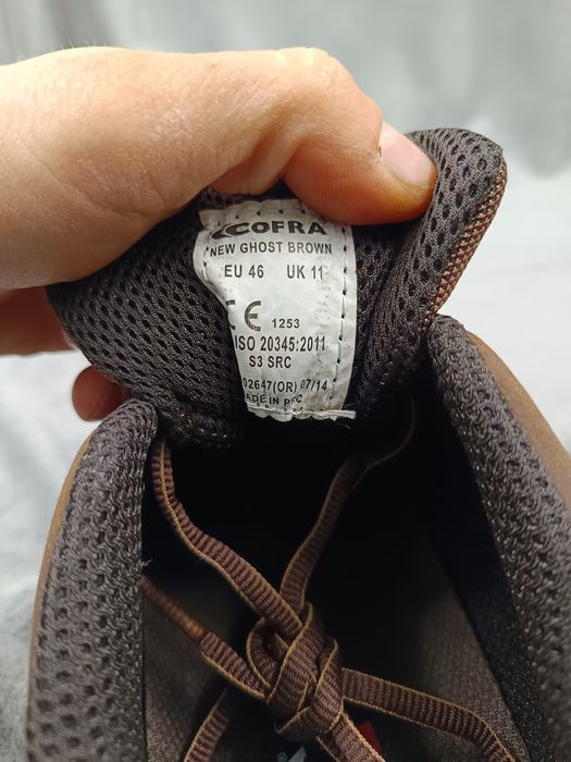 buty robocze marki Cofra, model New Ghost Brown S3 SRC