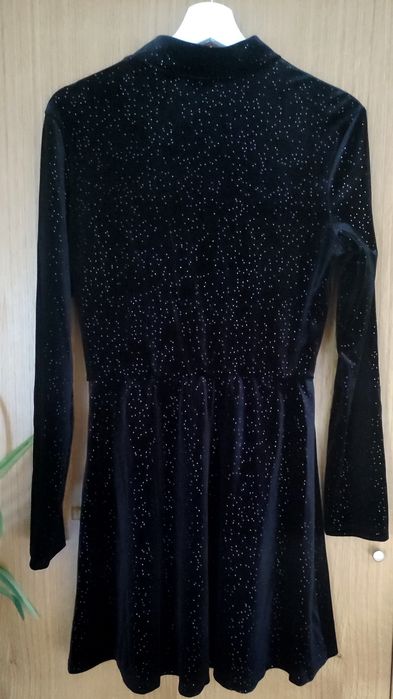 Vestido preto brilhantes Tezenis