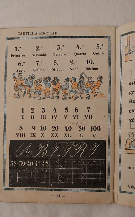 A cartilha escolar 1937