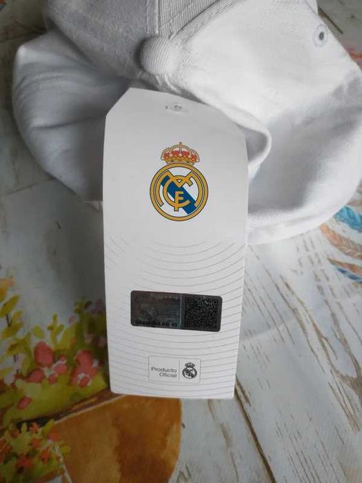 Czapka Real Madrid Official biała