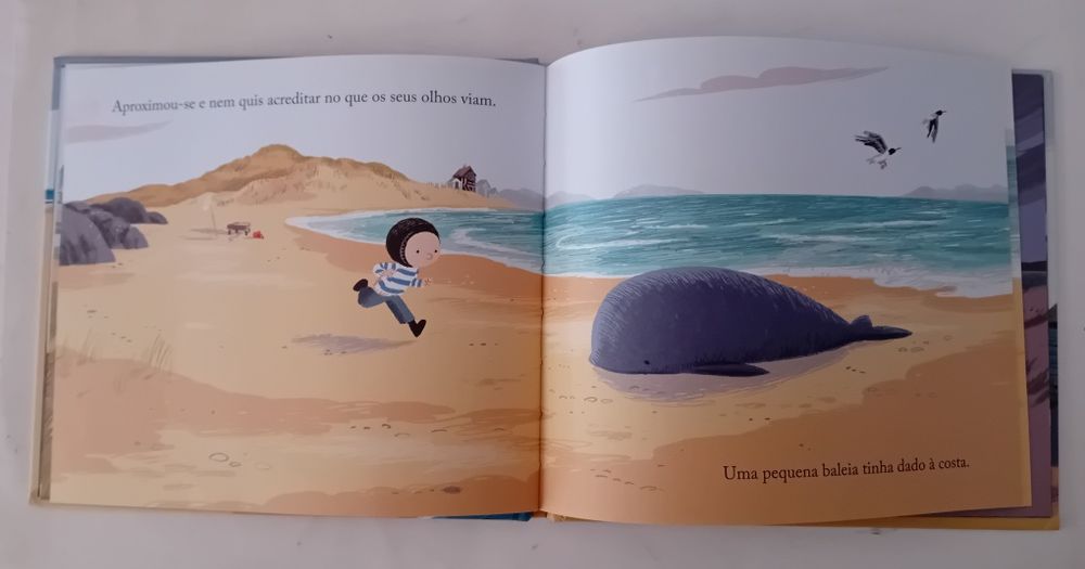 A Baleia de Benji Davies Portes Grátis