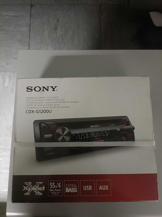 Auto Rádio Sony CDX-G1200U
