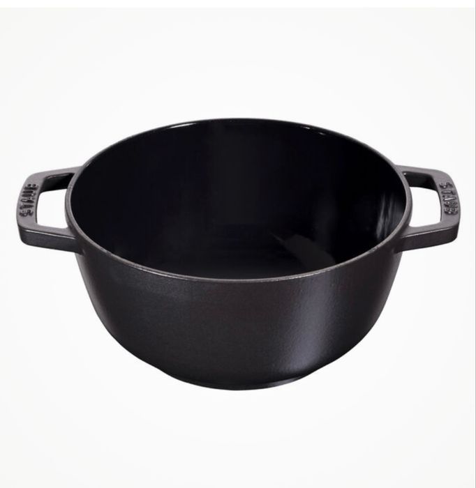 Conjunto STAUB para fondue 20cm, preto