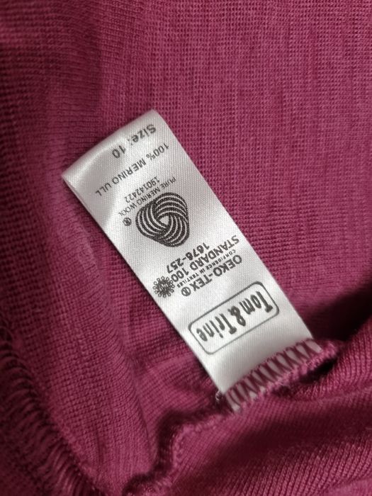 Odzież termiczna koszulka bluzka Tom Trine 140cm 9-10lat wełna