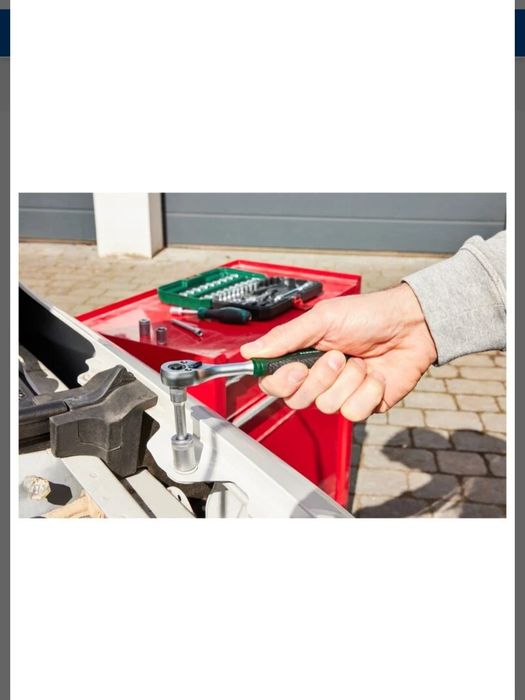 conjunto chaves roquete 46 peças parkside