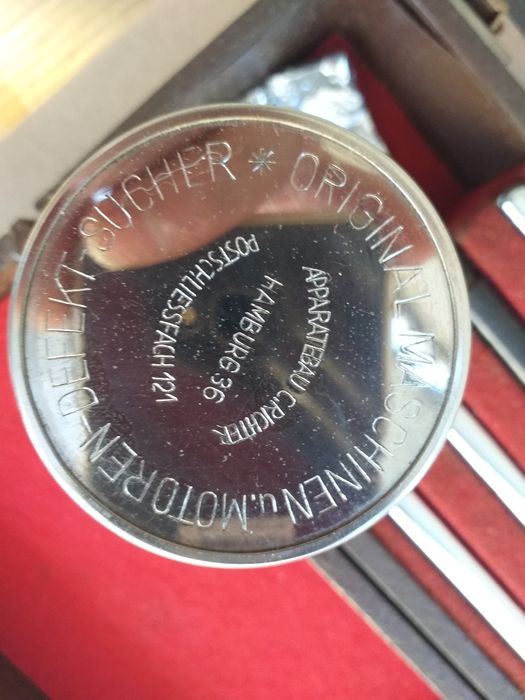 Aparelho alemã detetor de ruído  peça muito antiga e rara