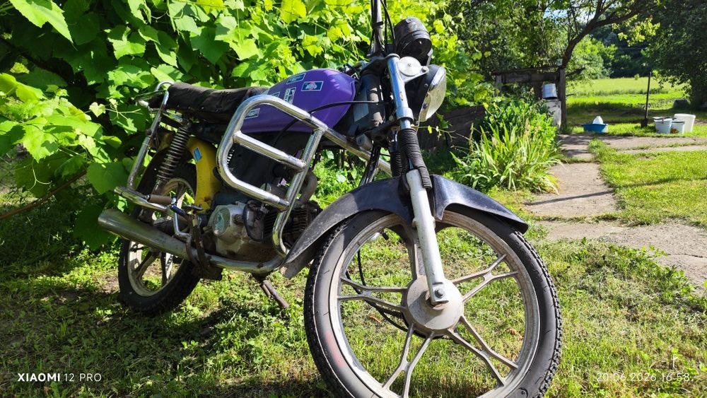 Мопед альфа 110к