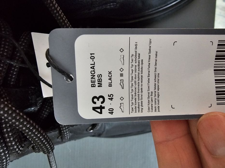 Nowe męskie buty Lanetti CCC, ekoskóra