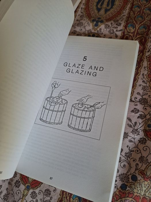 Olaria Livro sobre potes de cerâmica.  Em inglês