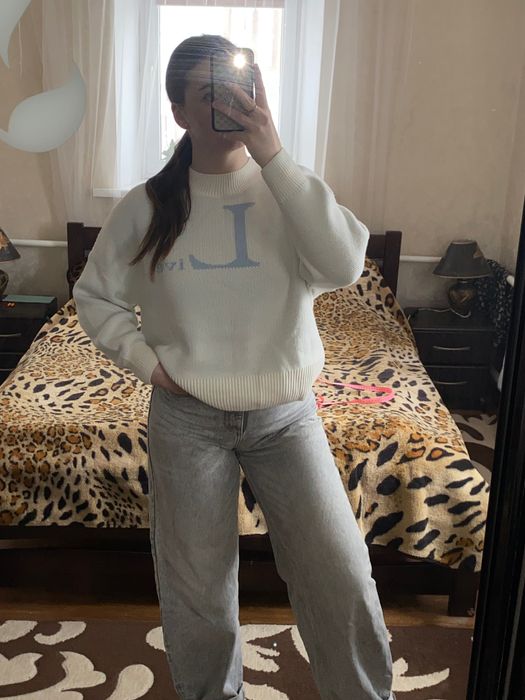 Білий светр Goldi майже новий