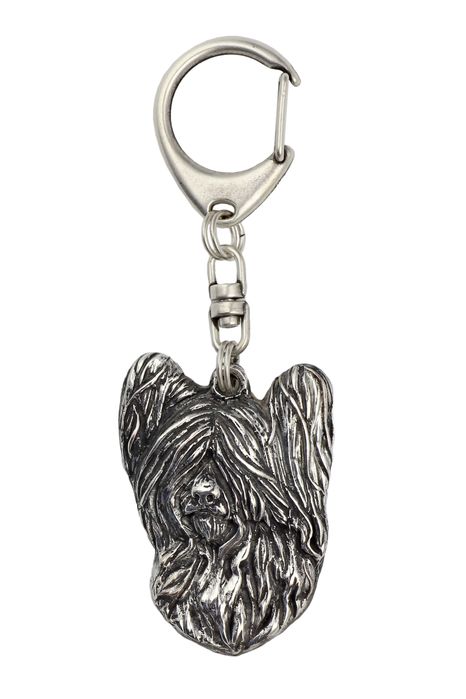 Skye Terrier brelok posrebrzany Art-Dog