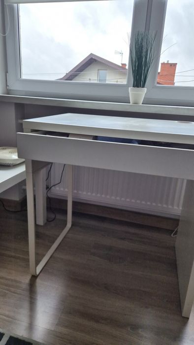 Biurko Ikea Micke białe