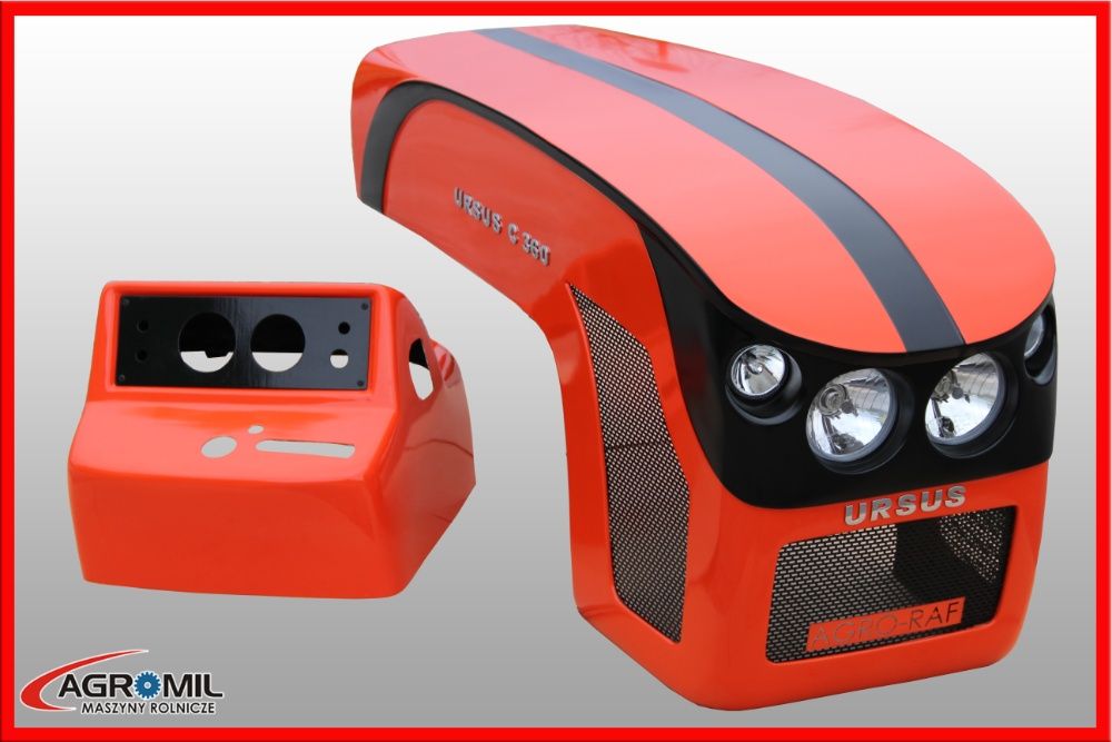 Maska ciągnikowa tworzywo Ursus C360 C-360 model 04 maski ciągnikowa