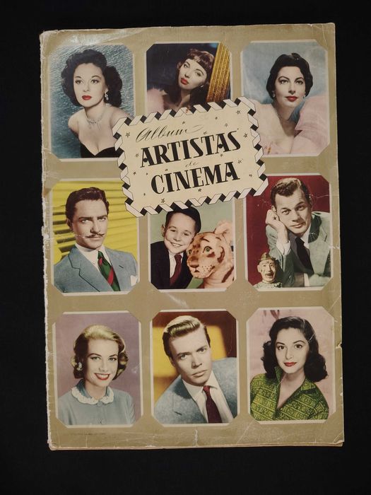 Caderneta completa Artistas de Cinema