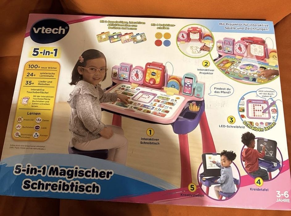 Ігровий розвиваючий центр стіл парта-мольберт(німецька мова)