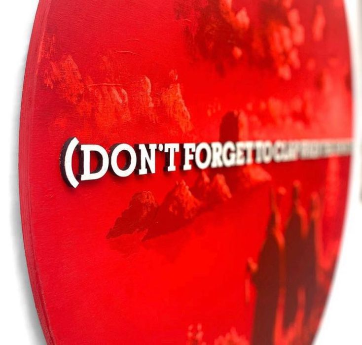Pintura de Mário Belém - Don’t forget to clap when the sun sets