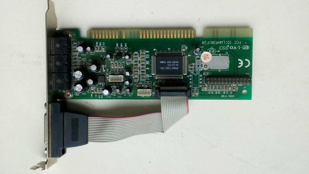 Старинная материнская плата и комплектующие