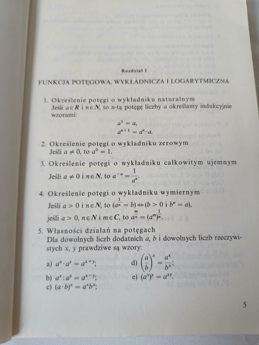 Zbiór zadań z matematyki klasa 3 i 4 LO