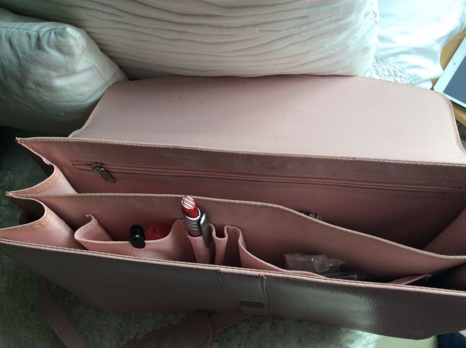 Mala - Executive - pela couro real - como novo