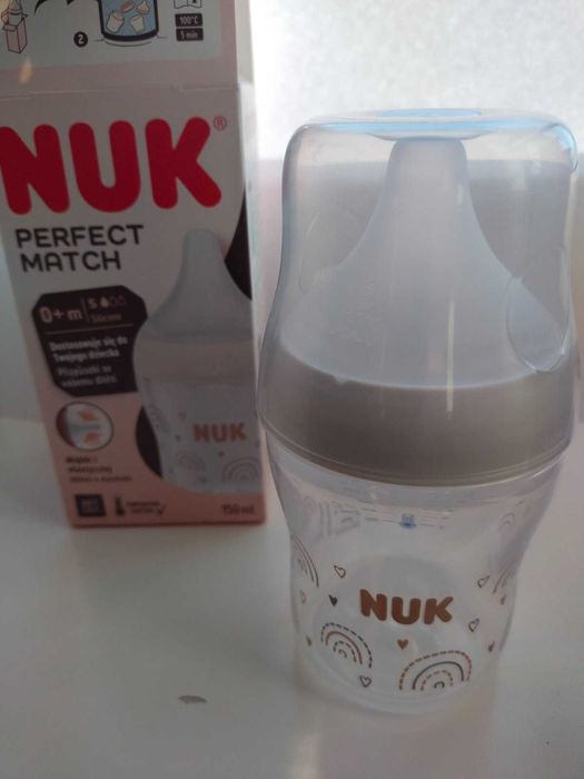 Пляшечка для годування з контролем температури nuk perfect match