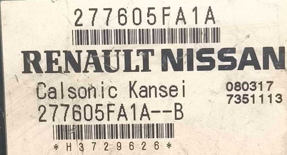 Módulo Eletrónico 277605FA1A - NISSAN MICRA V