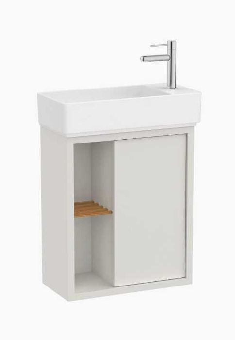 Conjunto de móvel de casa de banho com lavatório Roca