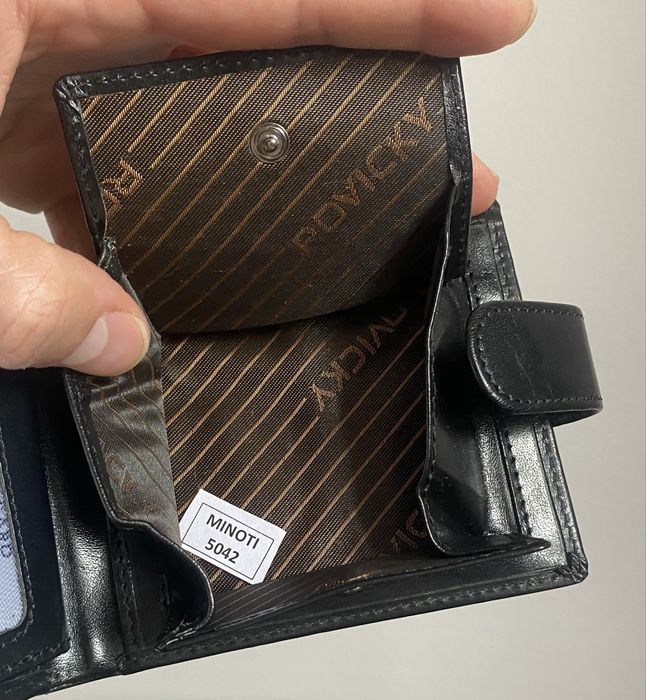 Portfel ze skóry Rovicky CPR-022-BAR