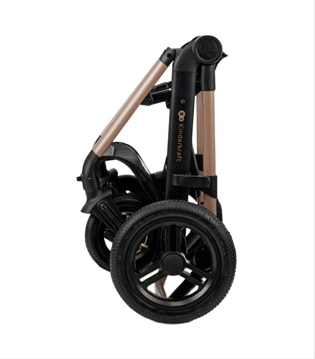 Kinderkraft Moov 2 AIR - wielofunkcyjny wózek 2w1  z akcesoriami, pompowane koła