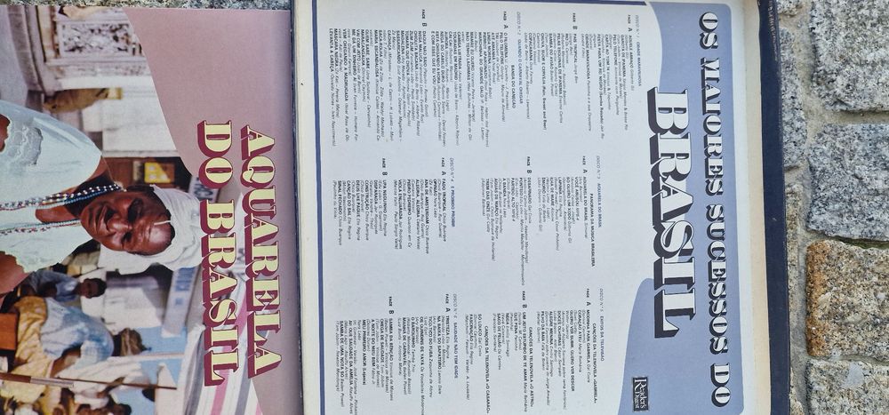 Coletania de lps discos de vinil as melhores musicas brasil.