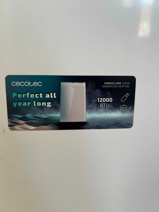 Ar Condicionado Portátil Cecotec ForceClima 12600 Soundless Heating – Frio e Aquecimento