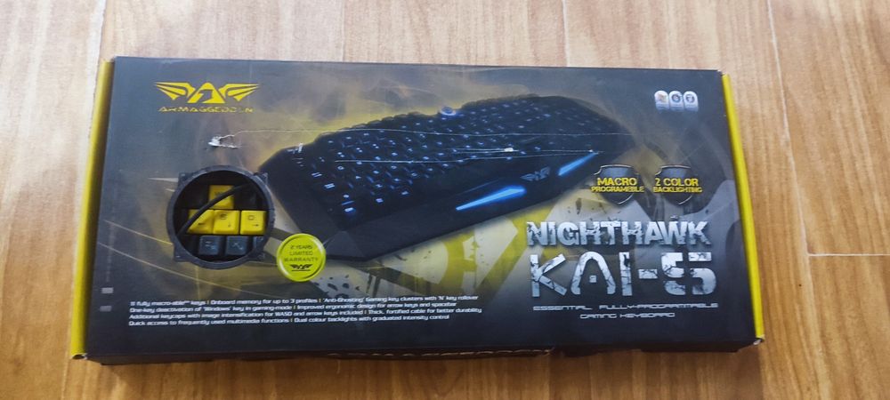 Игровая клавиатура Armaggeddon nighthawk kai-5