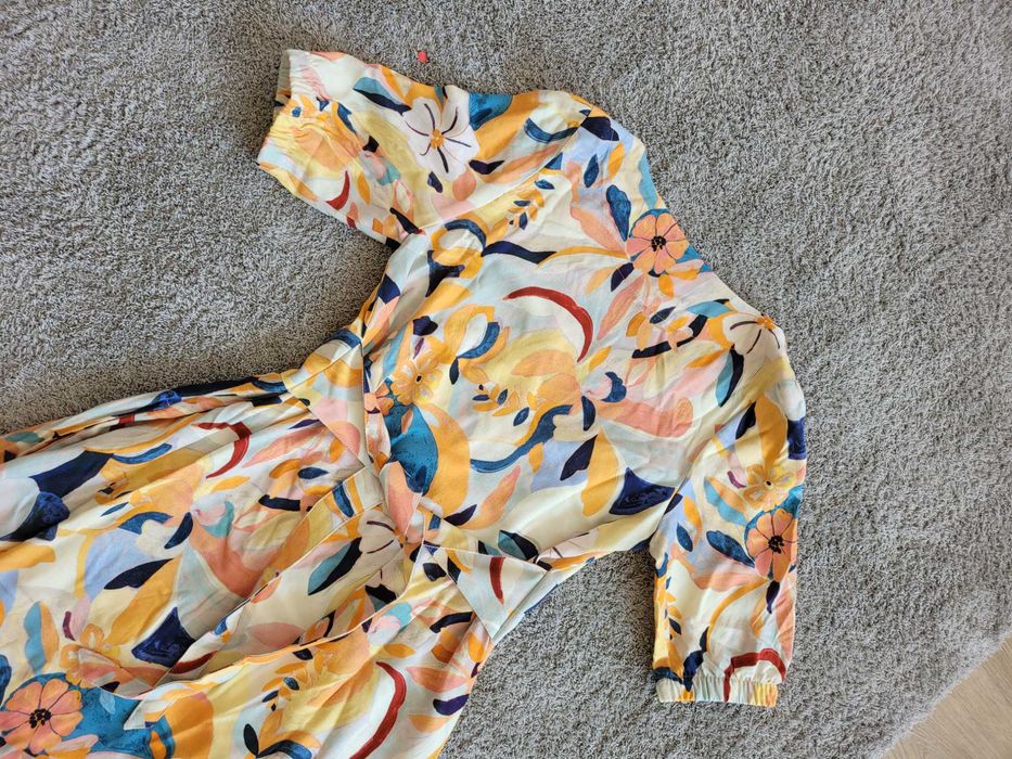 Letnia krótka sukienkakolorowa S nalu bodywear