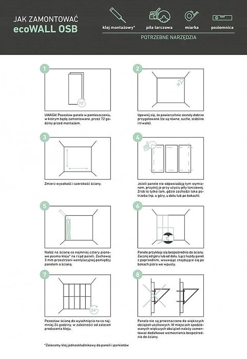 Ekologiczne panele ścienne BE.YOND ecowall SWISS KRONO Parasole