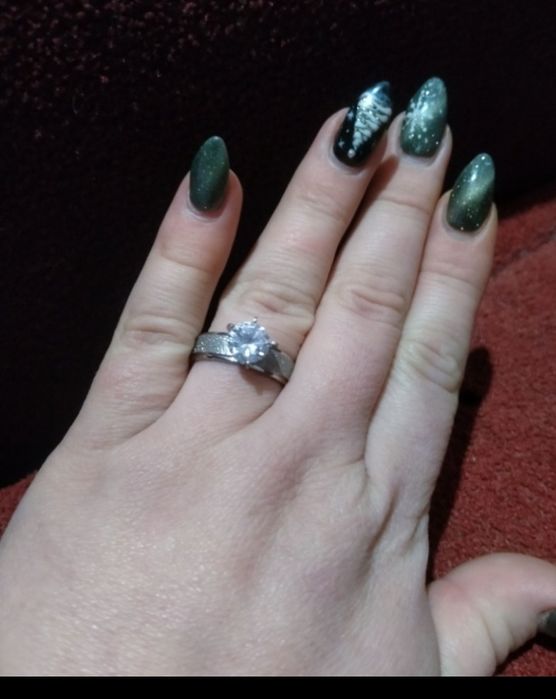 Кольцо, серьги стерлингового серебро