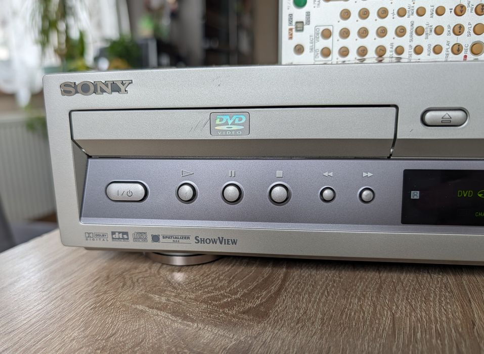 Sony SLV-D900E #Magnetowid VHS DVD #Combo #6HD #Hi-Fi Stereo #TriLogic # Pilot