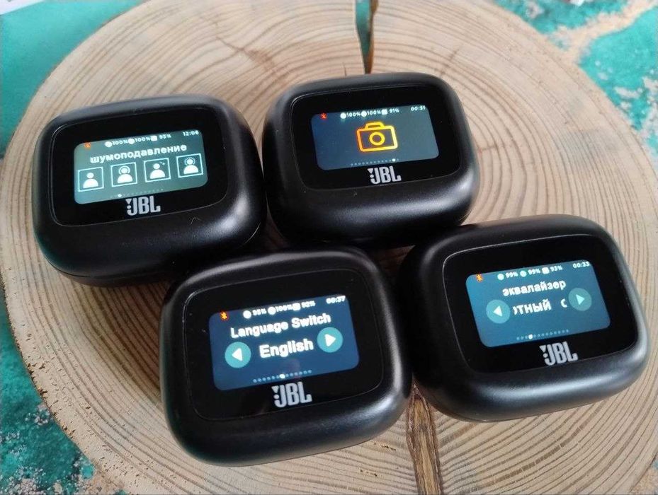 РОЗПРОДАЖ СУПЕРЦІНА навушники JBL Live Beam 3 БАСИ ТОП Сенсорний екран
