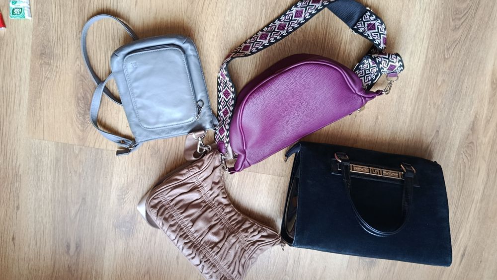 Сумка гаманець натуральна шкіра