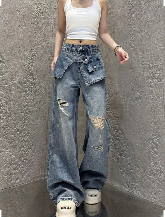 Джинси блакитні