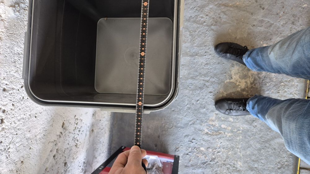 Ящики квадратні пластикові 25літрів