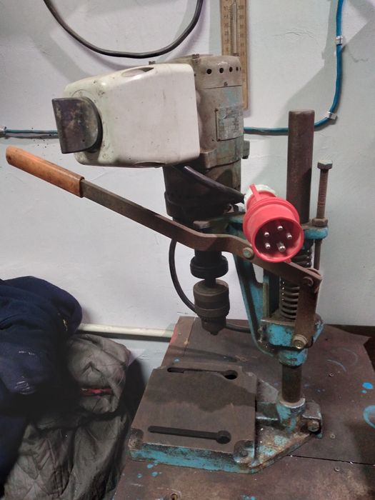 Wiertarka stołowa 230/380 niezniszczalna lewo prawo duże wrzeciono