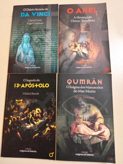Lote de 4 Livros - Enigmas da História